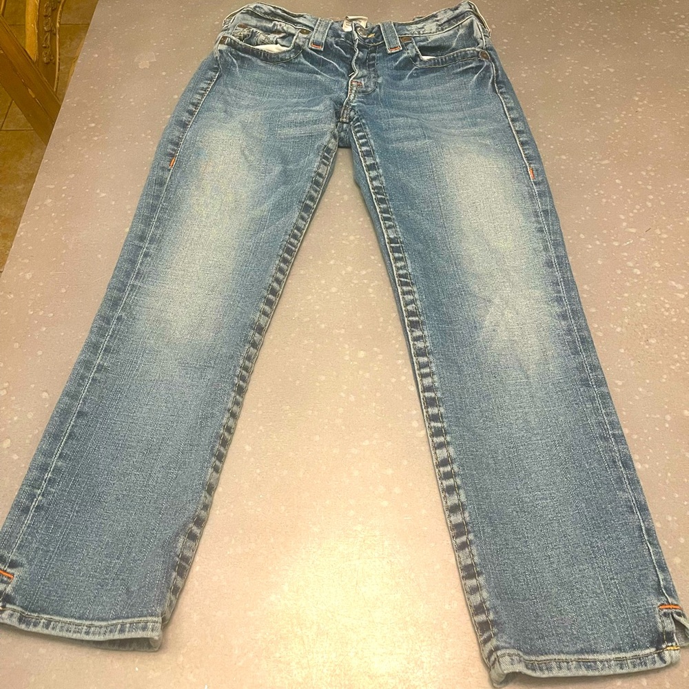 True Religion Blue Jeans KATE size 30